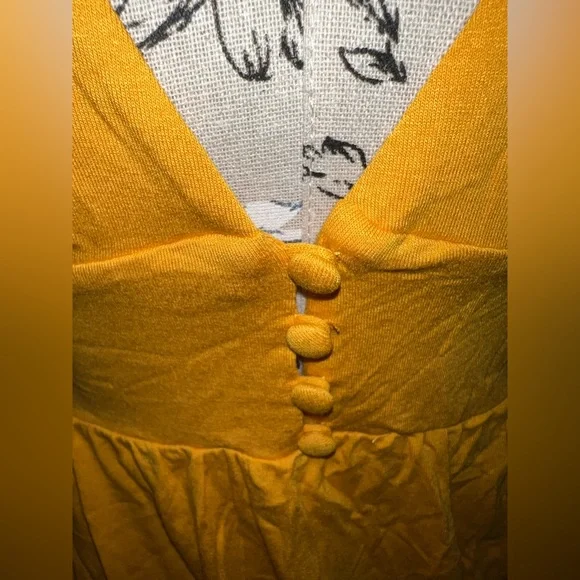 Yellow forever 21 maxi dress - Picture 2 of 5